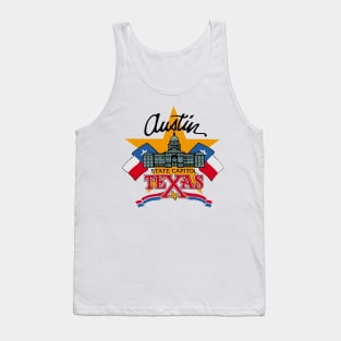 Austin, Texas Decal Tank Top